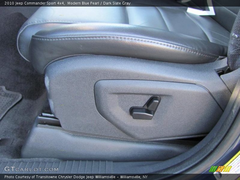 Modern Blue Pearl / Dark Slate Gray 2010 Jeep Commander Sport 4x4