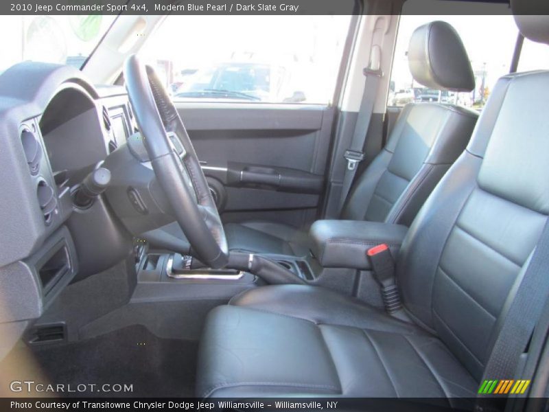 Modern Blue Pearl / Dark Slate Gray 2010 Jeep Commander Sport 4x4