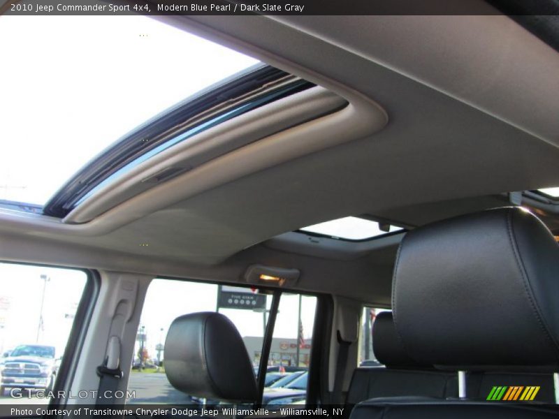 Modern Blue Pearl / Dark Slate Gray 2010 Jeep Commander Sport 4x4
