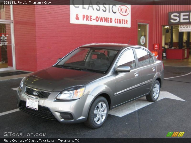 Titanium / Gray 2011 Kia Rio LX