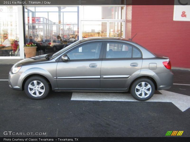 Titanium / Gray 2011 Kia Rio LX