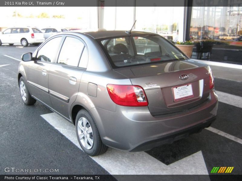 Titanium / Gray 2011 Kia Rio LX