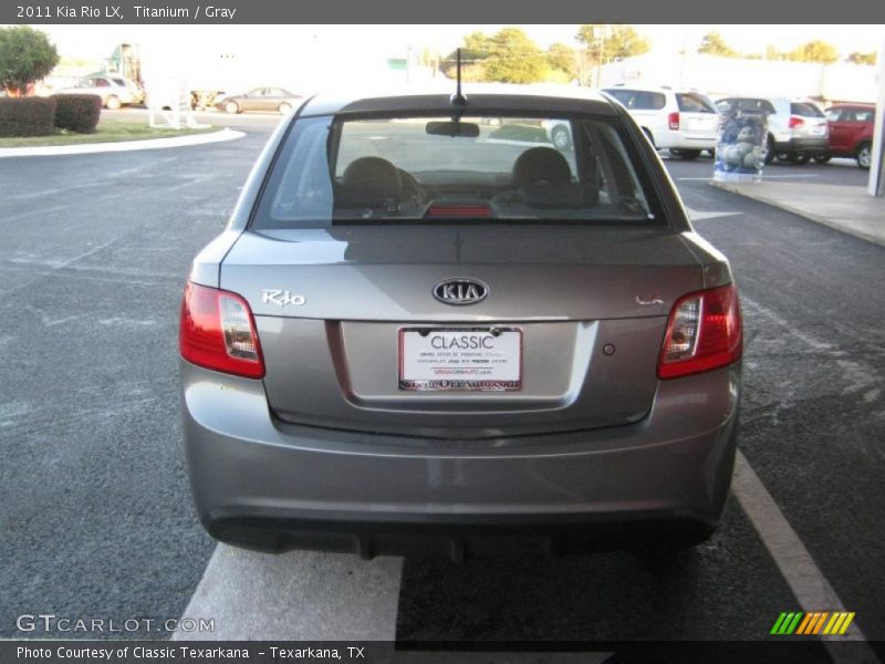 Titanium / Gray 2011 Kia Rio LX