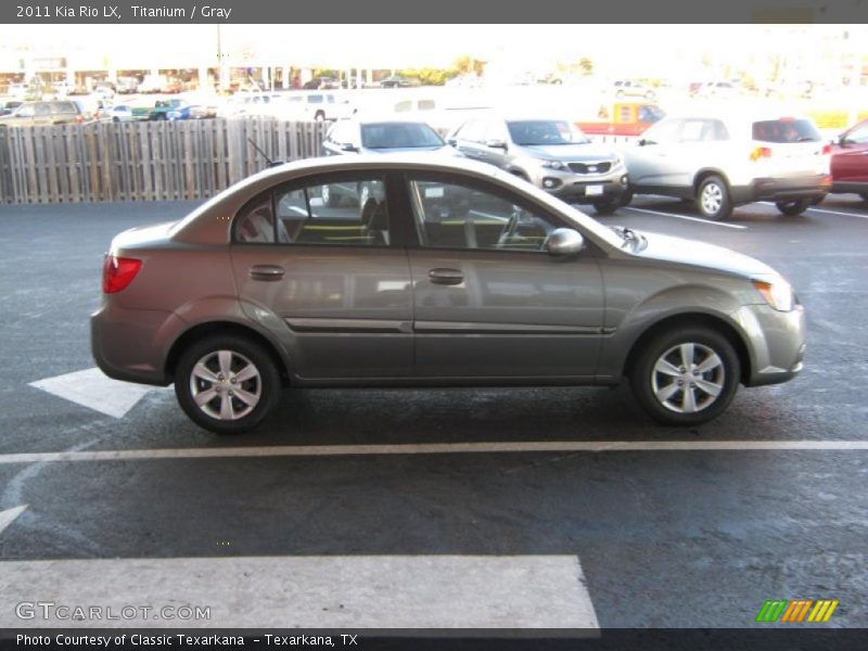 Titanium / Gray 2011 Kia Rio LX