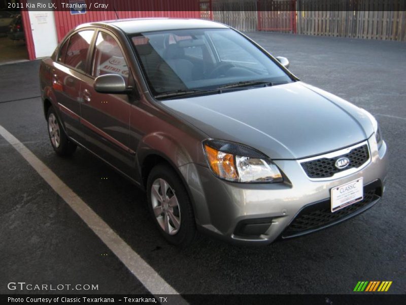 Titanium / Gray 2011 Kia Rio LX