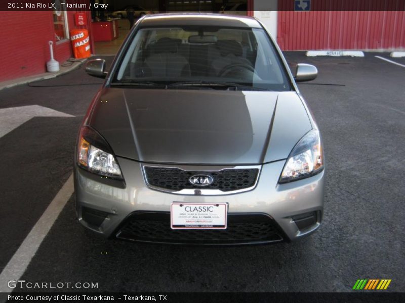 Titanium / Gray 2011 Kia Rio LX