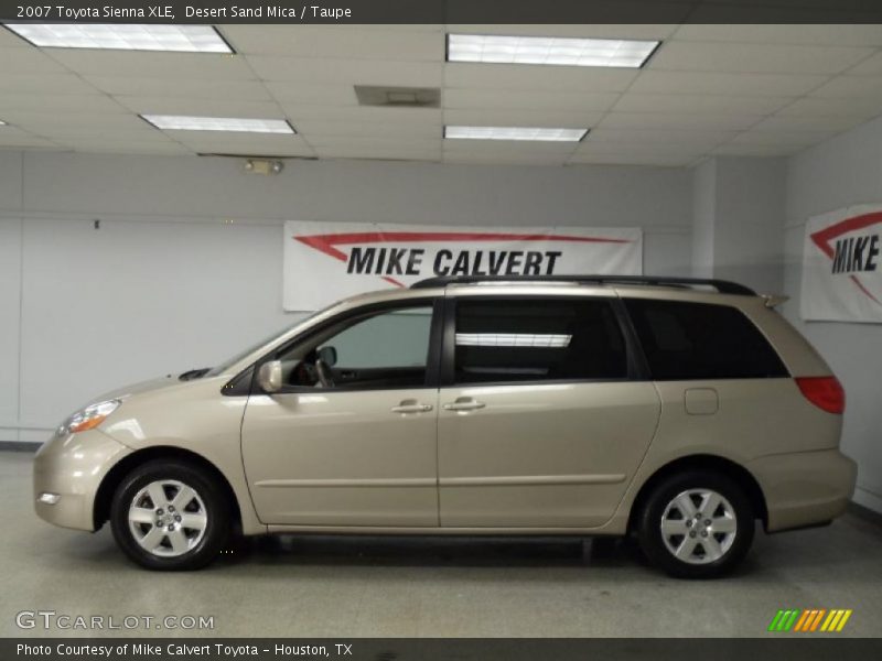 Desert Sand Mica / Taupe 2007 Toyota Sienna XLE