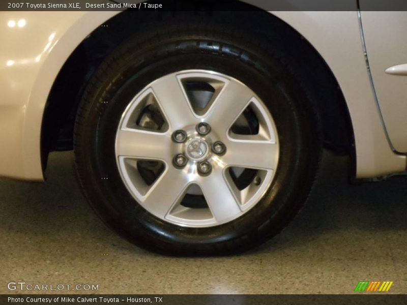 Desert Sand Mica / Taupe 2007 Toyota Sienna XLE