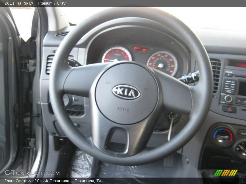 Titanium / Gray 2011 Kia Rio LX