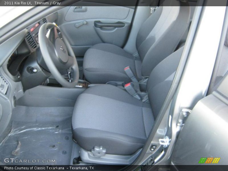Titanium / Gray 2011 Kia Rio LX