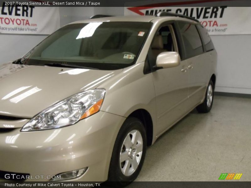 Desert Sand Mica / Taupe 2007 Toyota Sienna XLE