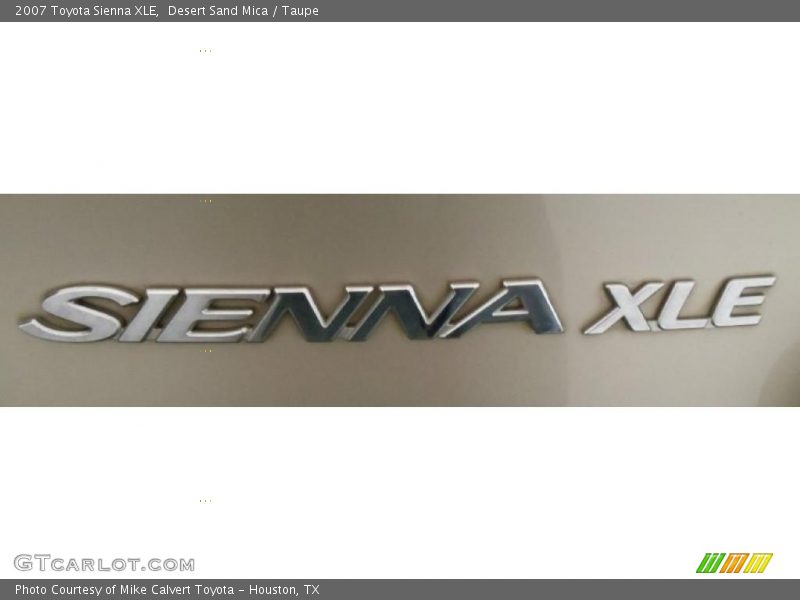 Desert Sand Mica / Taupe 2007 Toyota Sienna XLE