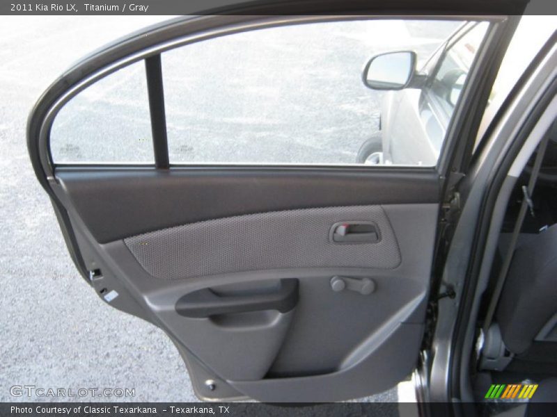 Titanium / Gray 2011 Kia Rio LX
