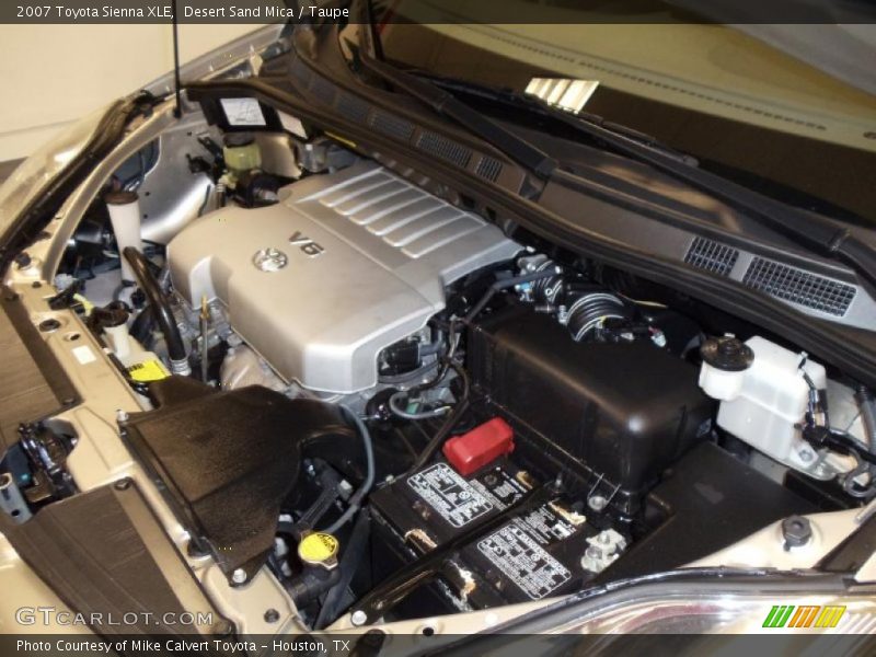 Desert Sand Mica / Taupe 2007 Toyota Sienna XLE