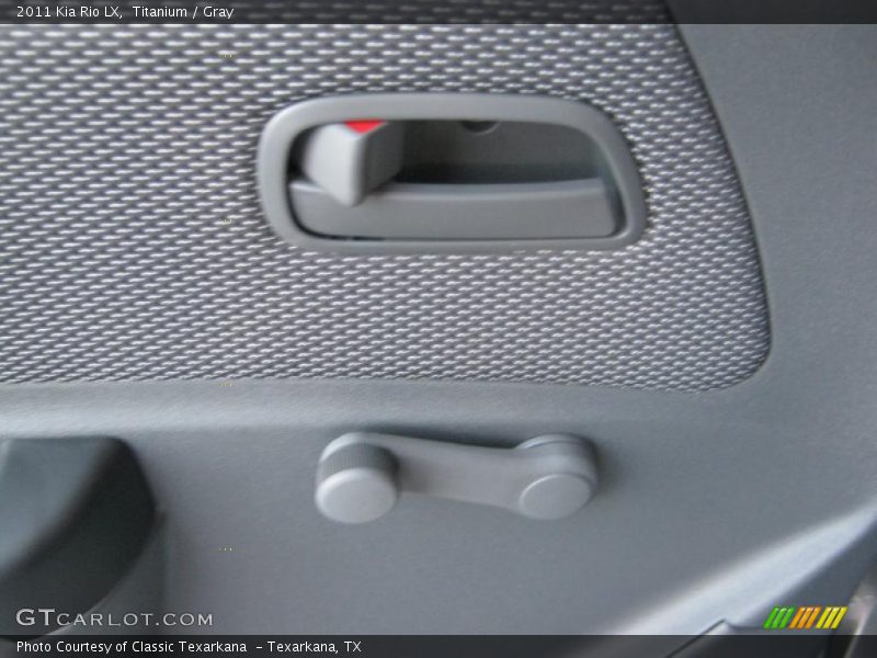 Titanium / Gray 2011 Kia Rio LX
