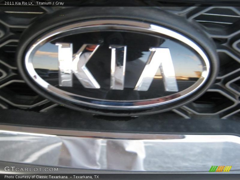 Titanium / Gray 2011 Kia Rio LX