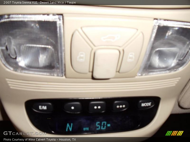 Desert Sand Mica / Taupe 2007 Toyota Sienna XLE