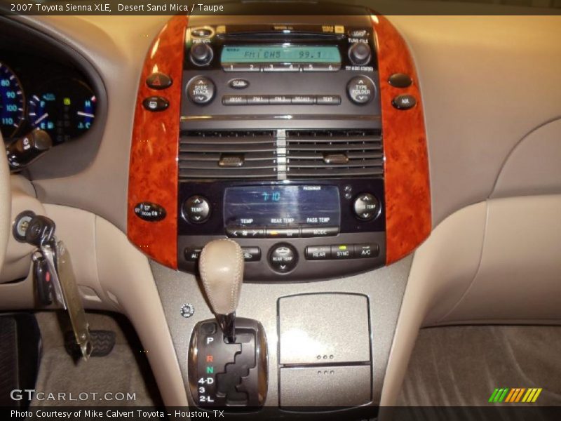 Desert Sand Mica / Taupe 2007 Toyota Sienna XLE