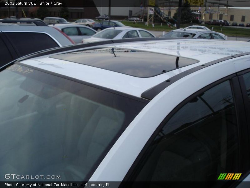 White / Gray 2002 Saturn VUE