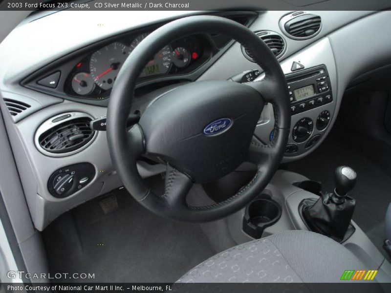 Dashboard of 2003 Focus ZX3 Coupe