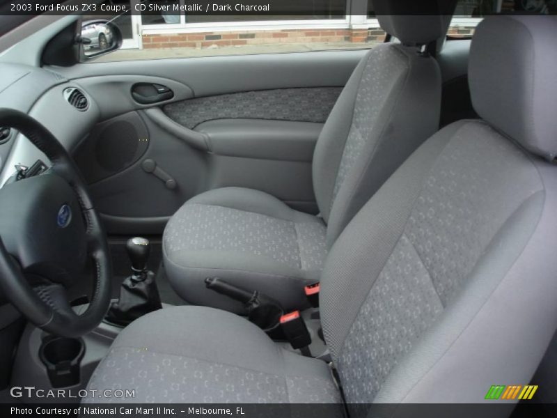  2003 Focus ZX3 Coupe Dark Charcoal Interior