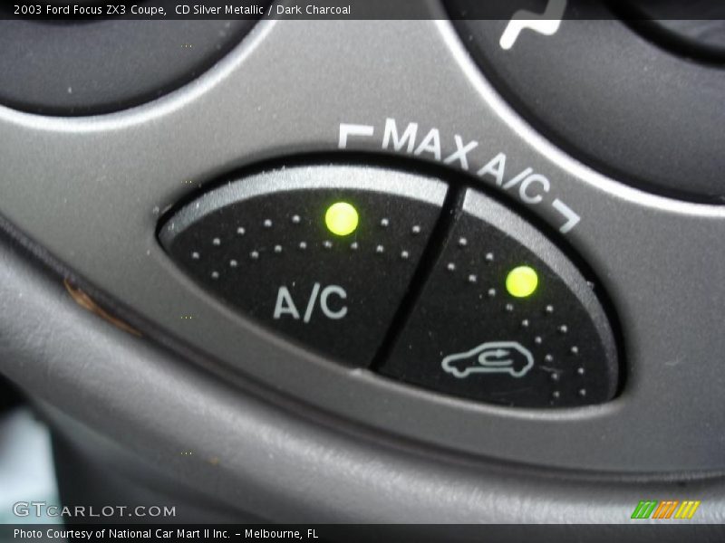 Controls of 2003 Focus ZX3 Coupe