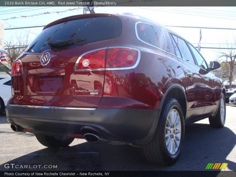 Red Jewel Tintcoat / Ebony/Ebony 2010 Buick Enclave CXL AWD