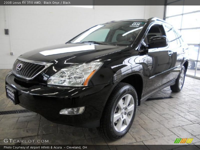 Black Onyx / Black 2008 Lexus RX 350 AWD