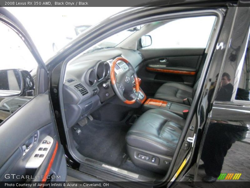 Black Onyx / Black 2008 Lexus RX 350 AWD
