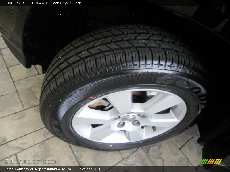 Black Onyx / Black 2008 Lexus RX 350 AWD