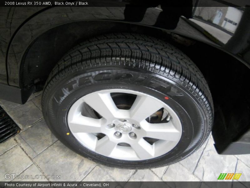 Black Onyx / Black 2008 Lexus RX 350 AWD