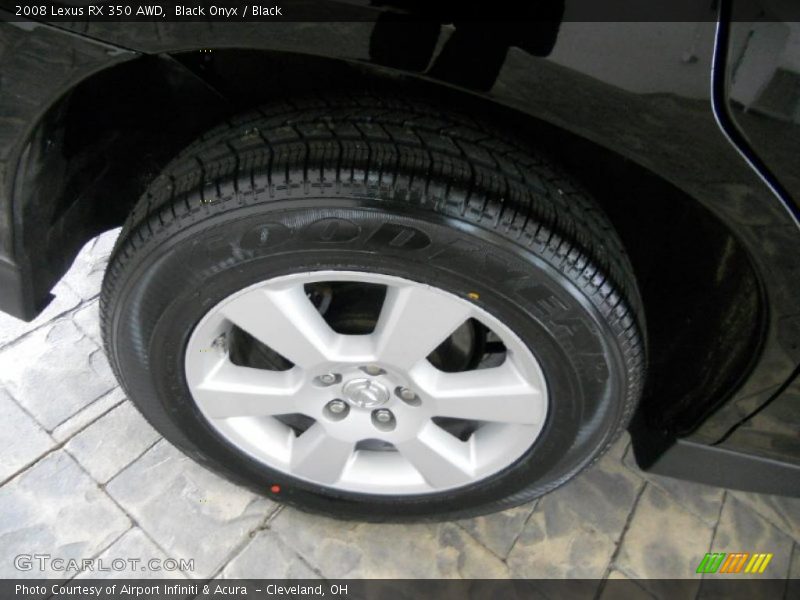 Black Onyx / Black 2008 Lexus RX 350 AWD