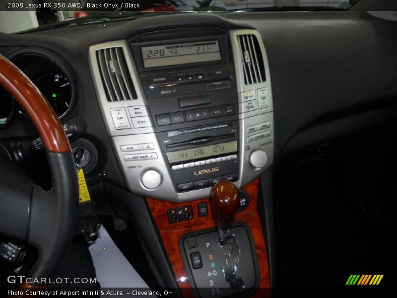 Black Onyx / Black 2008 Lexus RX 350 AWD