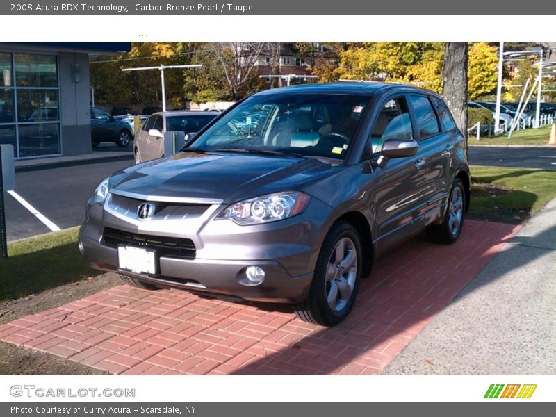 Carbon Bronze Pearl / Taupe 2008 Acura RDX Technology