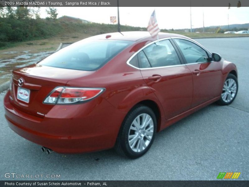 Sangria Red Mica / Black 2009 Mazda MAZDA6 i Touring