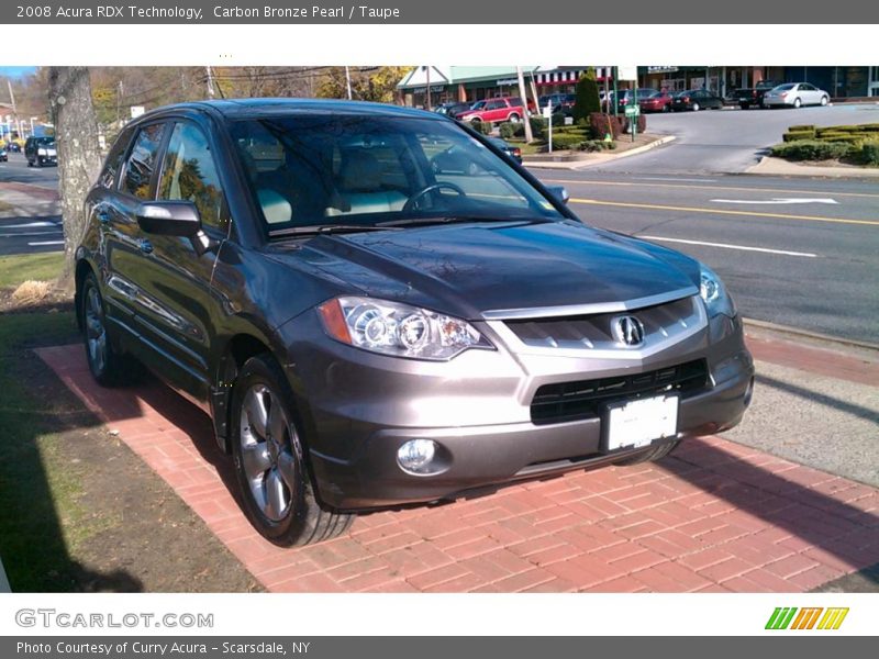 Carbon Bronze Pearl / Taupe 2008 Acura RDX Technology