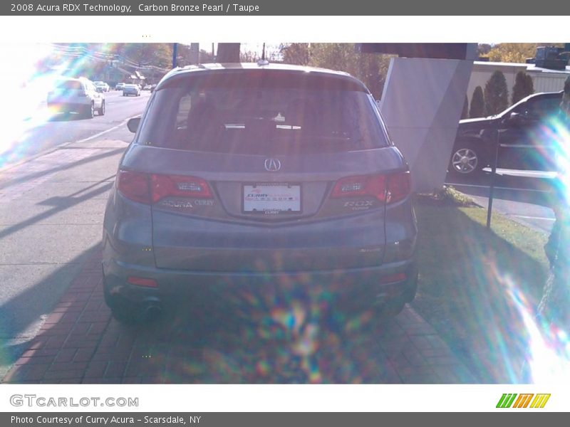 Carbon Bronze Pearl / Taupe 2008 Acura RDX Technology