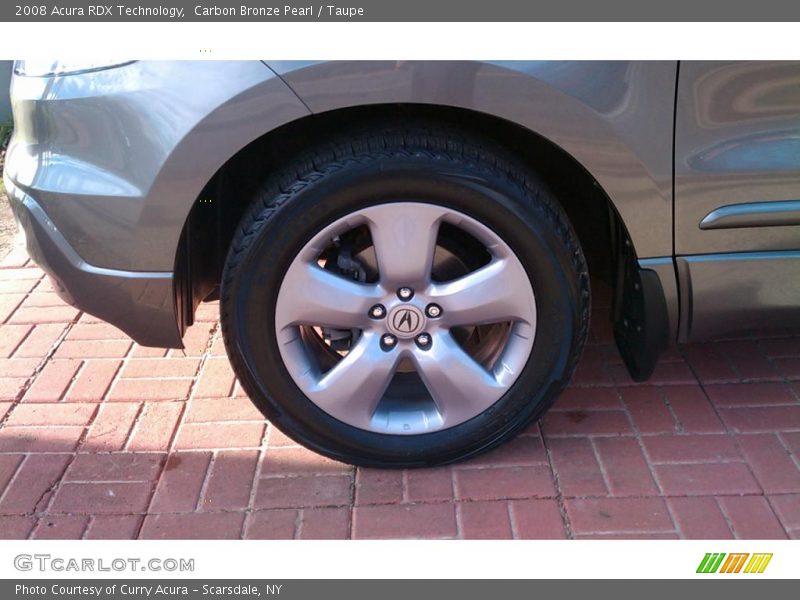 Carbon Bronze Pearl / Taupe 2008 Acura RDX Technology