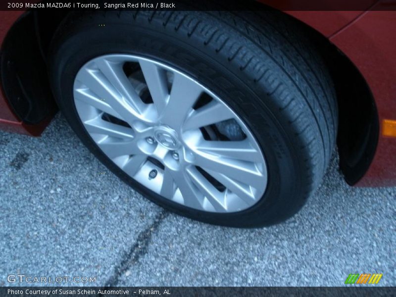 Sangria Red Mica / Black 2009 Mazda MAZDA6 i Touring