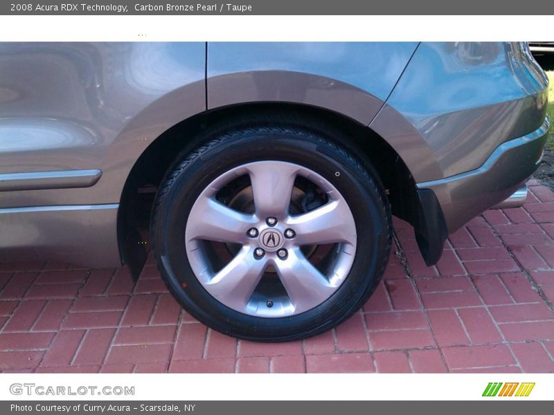 Carbon Bronze Pearl / Taupe 2008 Acura RDX Technology