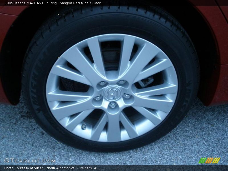 Sangria Red Mica / Black 2009 Mazda MAZDA6 i Touring