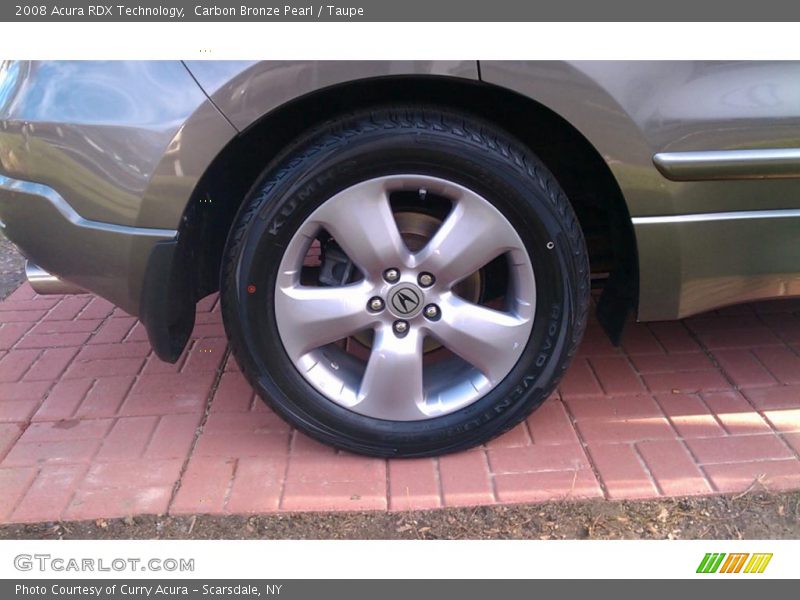 Carbon Bronze Pearl / Taupe 2008 Acura RDX Technology