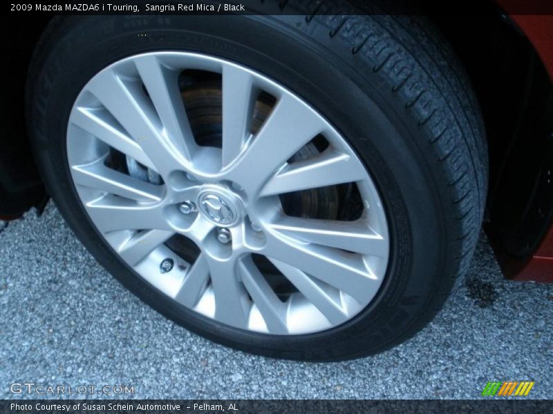 Sangria Red Mica / Black 2009 Mazda MAZDA6 i Touring