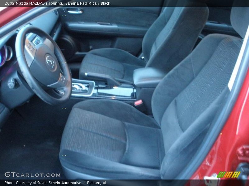 Sangria Red Mica / Black 2009 Mazda MAZDA6 i Touring