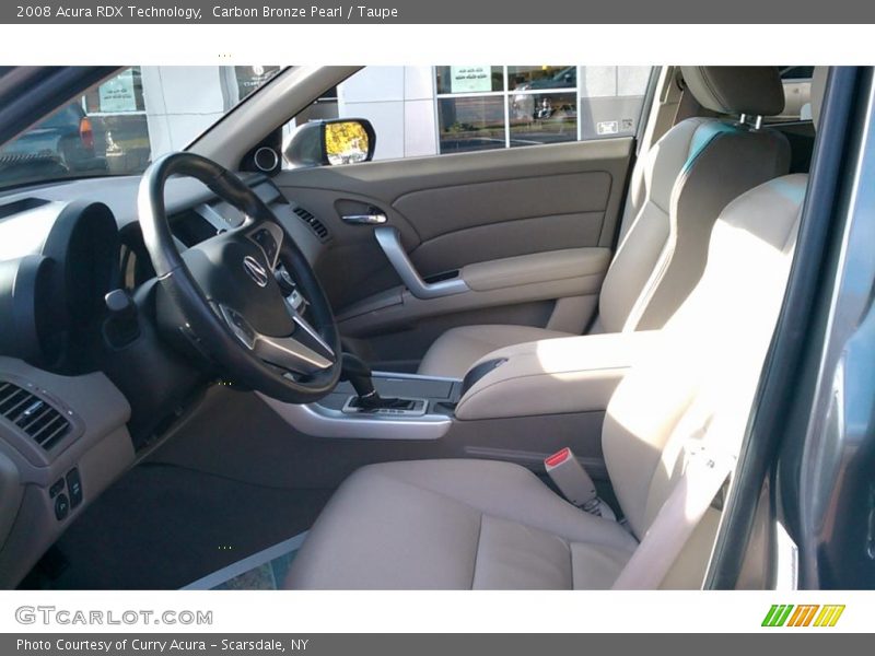 Carbon Bronze Pearl / Taupe 2008 Acura RDX Technology