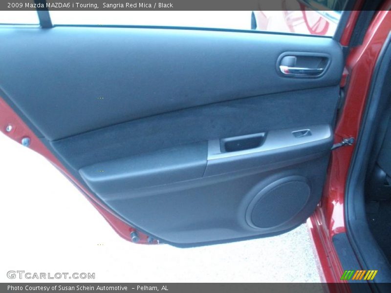 Sangria Red Mica / Black 2009 Mazda MAZDA6 i Touring