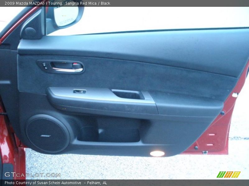 Sangria Red Mica / Black 2009 Mazda MAZDA6 i Touring