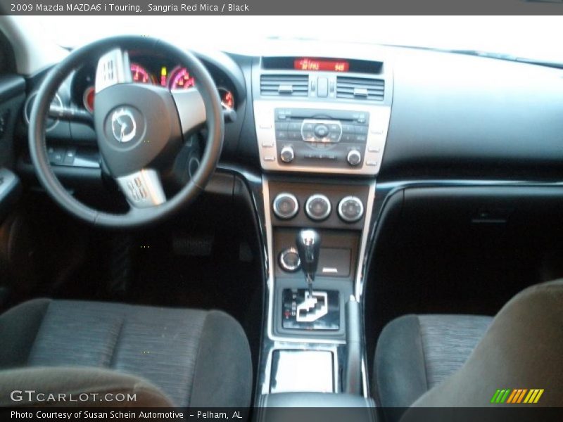 Sangria Red Mica / Black 2009 Mazda MAZDA6 i Touring