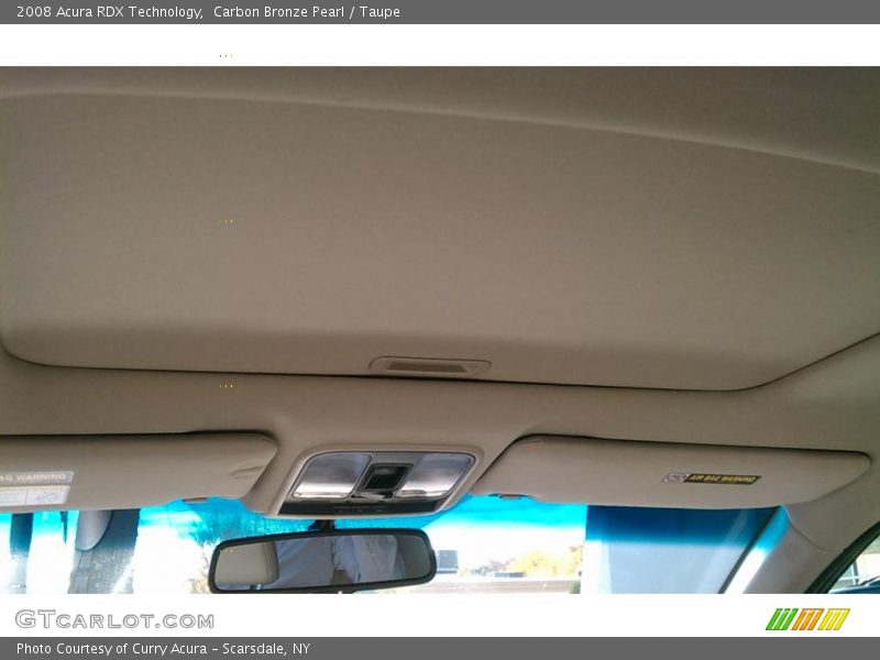 Carbon Bronze Pearl / Taupe 2008 Acura RDX Technology