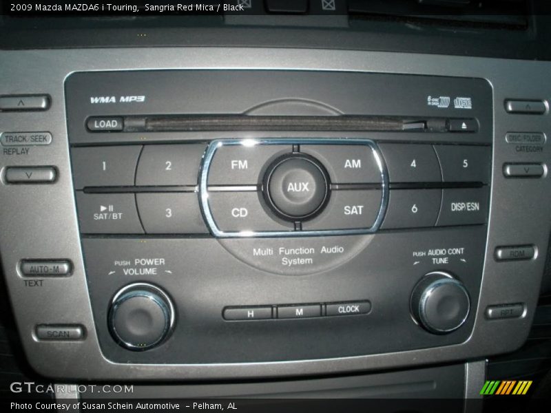 Sangria Red Mica / Black 2009 Mazda MAZDA6 i Touring